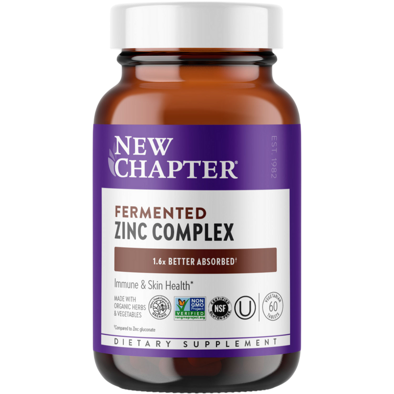 New Chapter - Fermented Zinc Complex