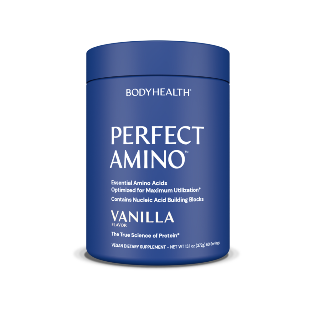 BodyHealth - PerfectAmino Powder, Vanilla 372 Grams