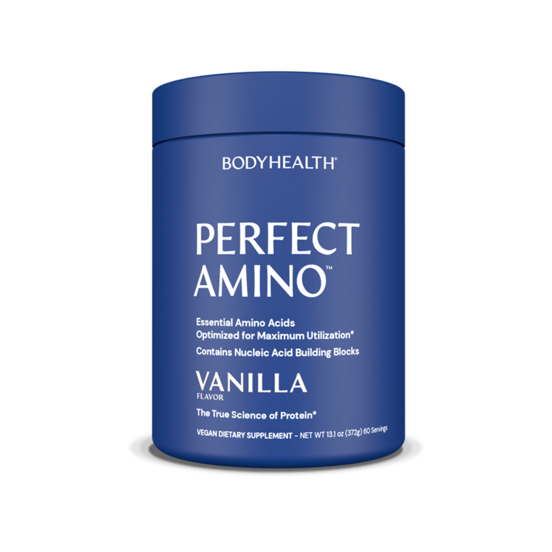 BodyHealth - PerfectAmino Powder, Vanilla 372 Grams