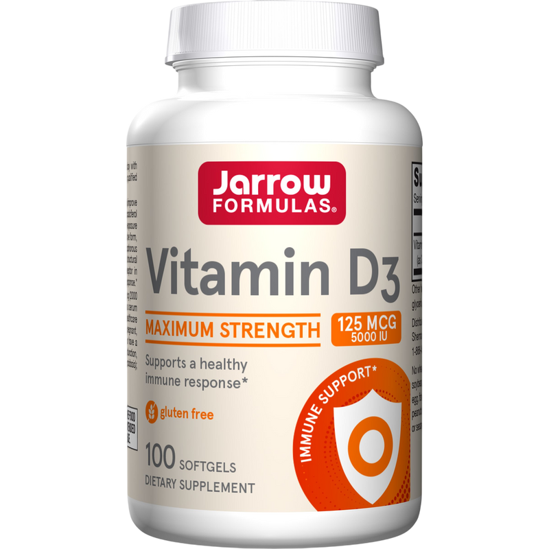 Jarrow Formulas - Vitamin D3 5000iu