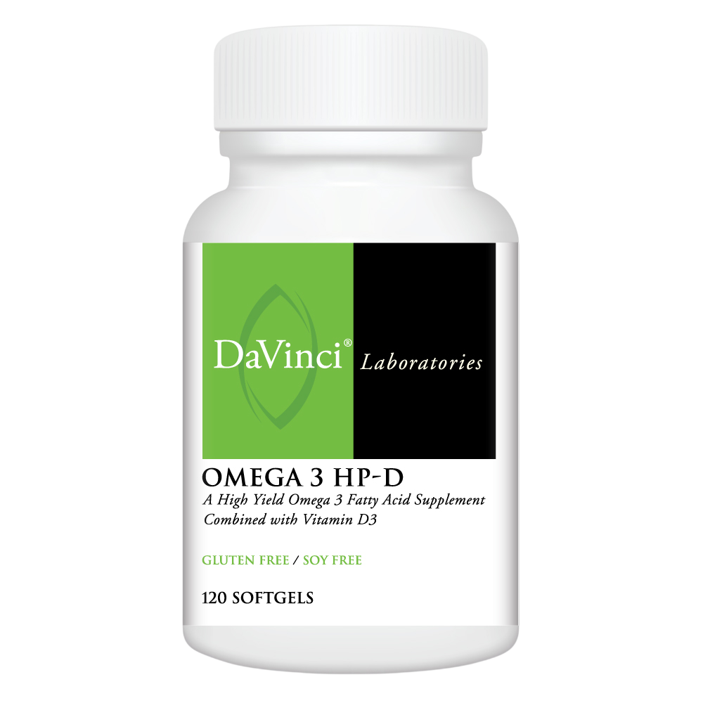 DaVinci Labs - Omega 3 HP-D 120 Softgels