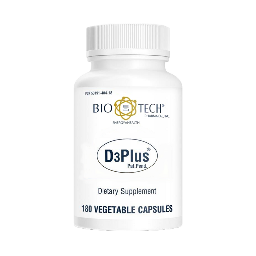 Bio-Tech Pharmacal - D3 Plus 180 capsules