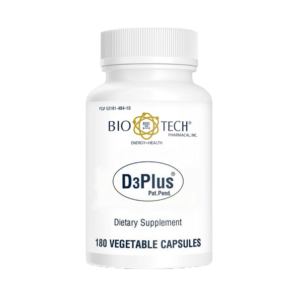 Bio-Tech Pharmacal - D3 Plus 180 capsules