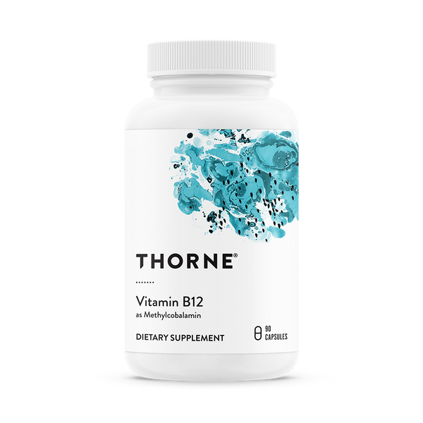 Thorne - Vitamin B12 (formerly known as Methylcobalamin) 90 capsules