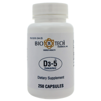 Bio-Tech Pharmacal - D3-5 5,000IU 250 capsules