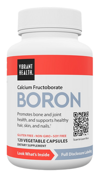 Vibrant Health - Boron 120 capsules