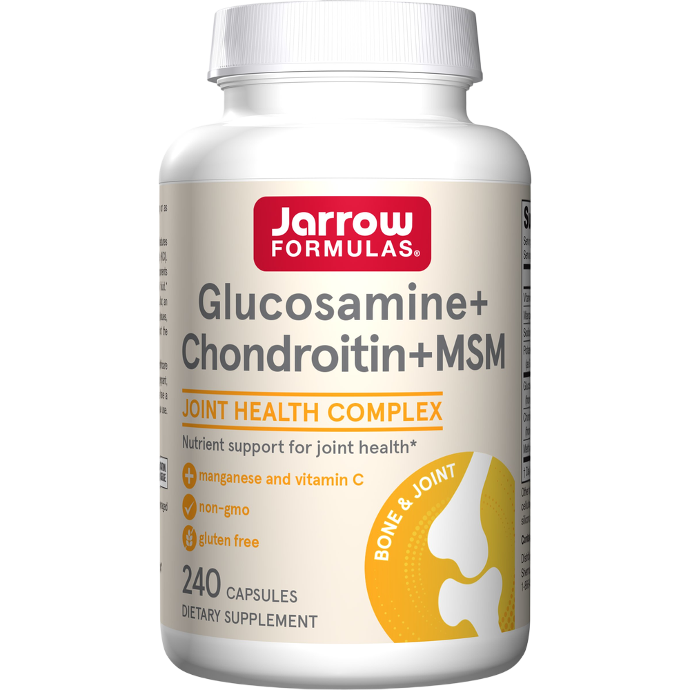 Jarrow Formulas - Glucosamine + Chondroitin + MSM 240 capsules