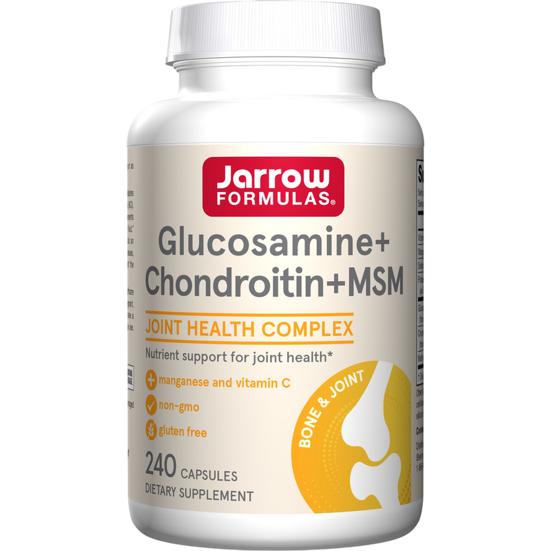 Jarrow Formulas - Glucosamine + Chondroitin + MSM 240 capsules