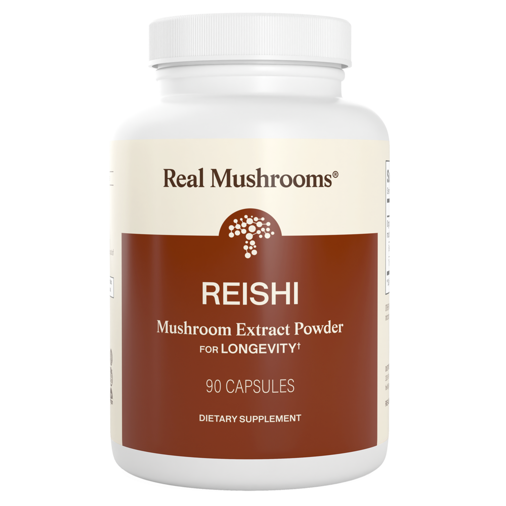 Real Mushrooms - Reishi Mushroom Extract Capsules