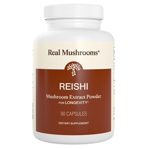 Real Mushrooms - Reishi Mushroom Extract Capsules