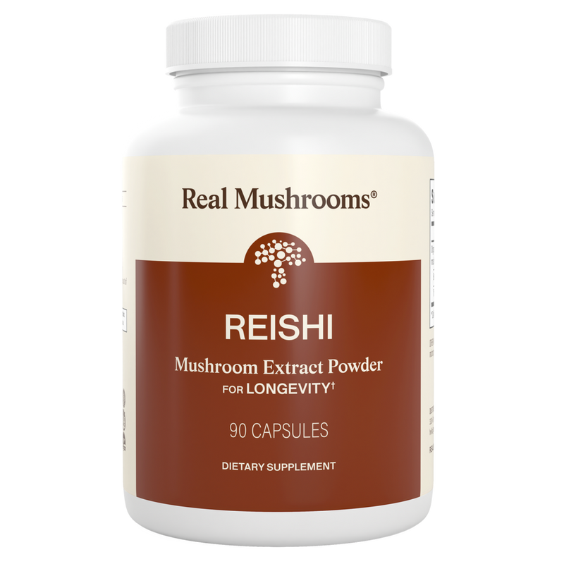Real Mushrooms - Reishi Mushroom Extract Capsules