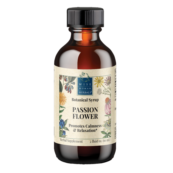 Wise Woman Herbals - Passionflower Calm & Relaxation (formerly Passionflower Solid Extract) 60 Milliliters