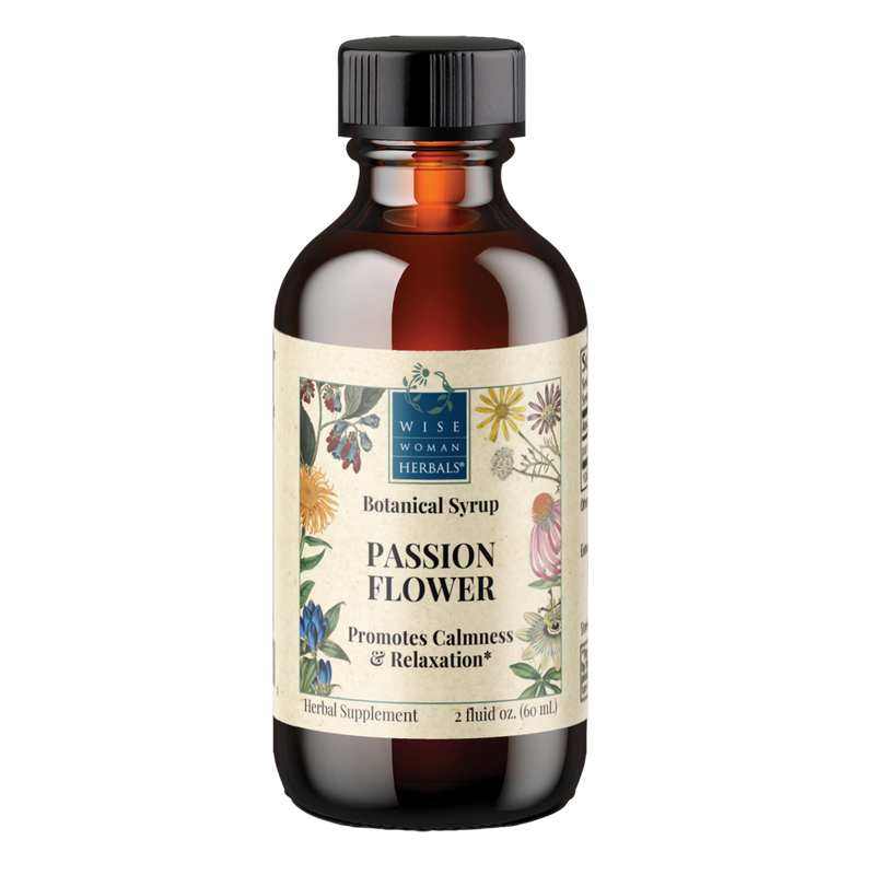 Wise Woman Herbals - Passionflower Calm & Relaxation (formerly Passionflower Solid Extract) 60 Milliliters