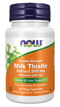 NOW Foods - Silymarian Milk Thistle 300mg 50 capsules