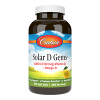 Carlson Labs - Solar D Gems® 4,000IU 360 Softgels