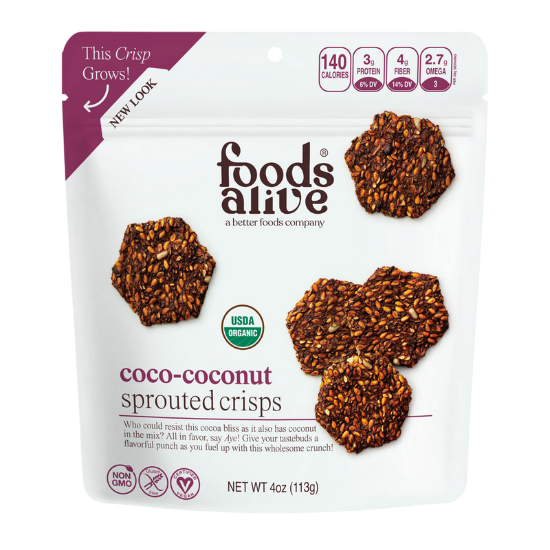 Foods Alive - Coco-Coconut Sprouted Crisps Organic