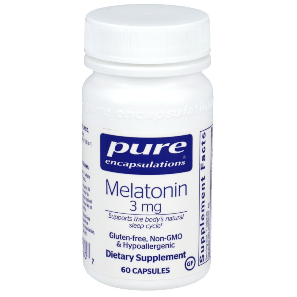 Pure Encapsulations - Melatonin 3mg 60 capsules