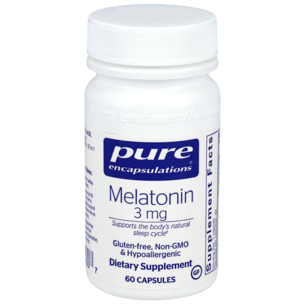 Pure Encapsulations - Melatonin 3mg 60 capsules