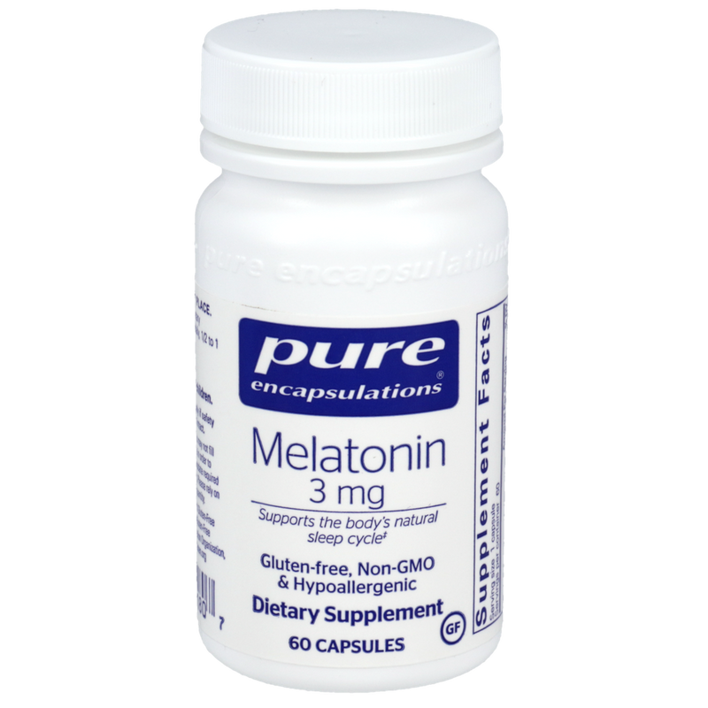 Pure Encapsulations - Melatonin 3mg 60 capsules