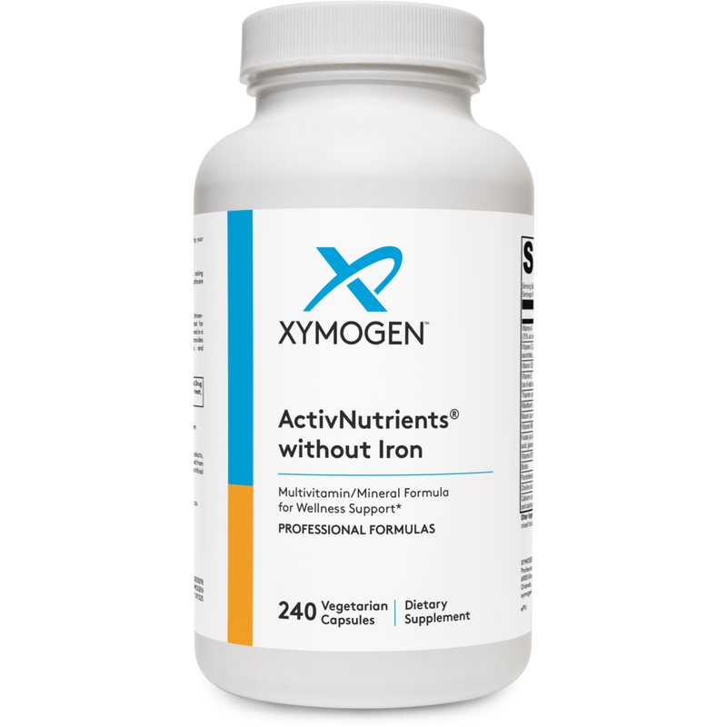 Xymogen - ActivNutrients Without Iron (Multivitamin) 240 capsules