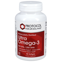 Protocol for Life Balance - Ultra Omega-3 500EPA/250DHA 90 Softgel Capsules