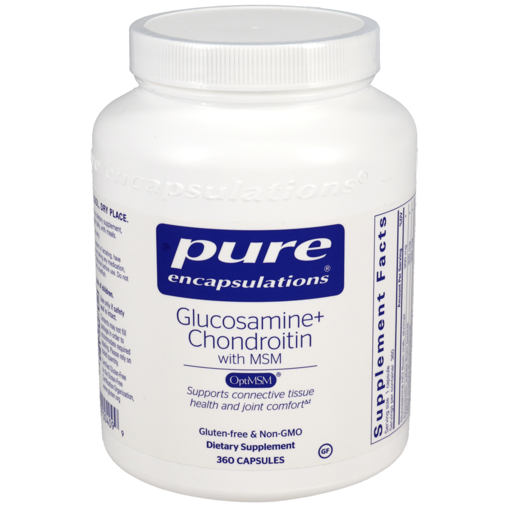 Pure Encapsulations - Glucosamine Chondroitin W/ MSM 360 capsules