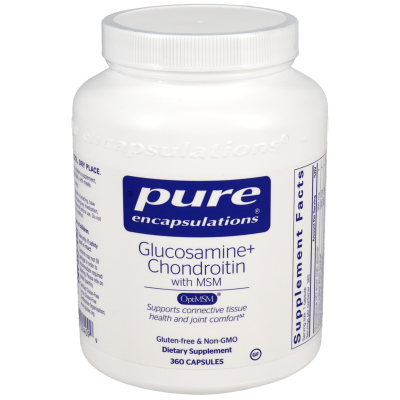 Pure Encapsulations - Glucosamine Chondroitin W/ MSM 360 capsules