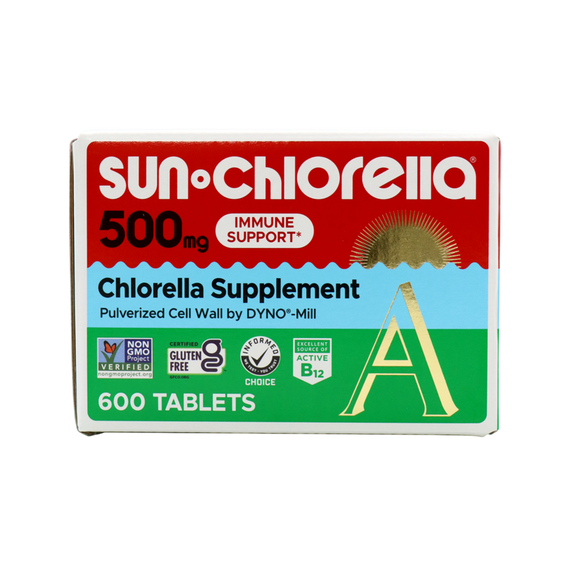 Sun Chlorella USA - Sun Chlorella 500mg 600 tablets