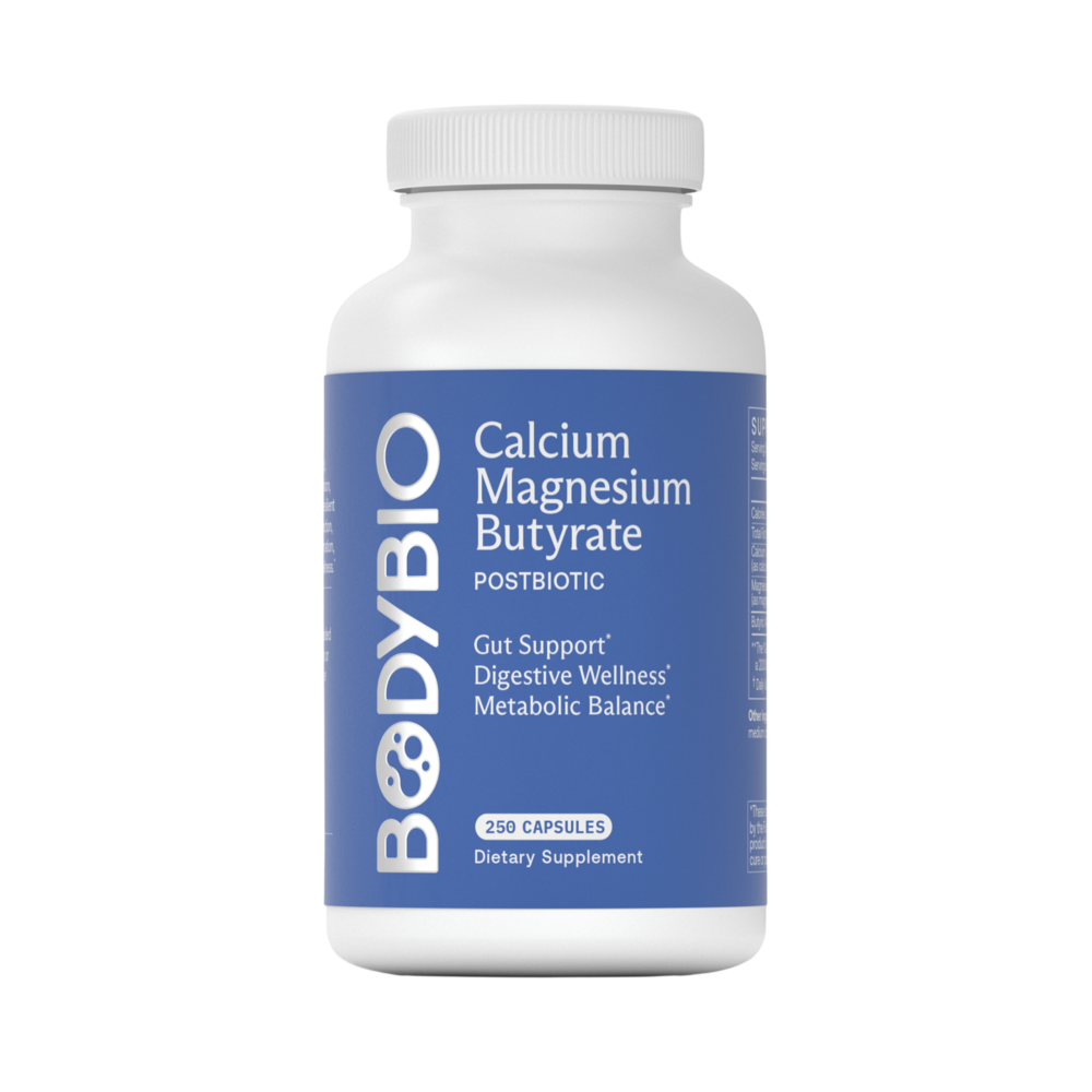 Body Bio - Calcium/Magnesium Butyrate 250 capsules