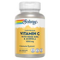 Solaray - Vitamin C with Rose Hips & Acerola, Two-Stage Timed-Release