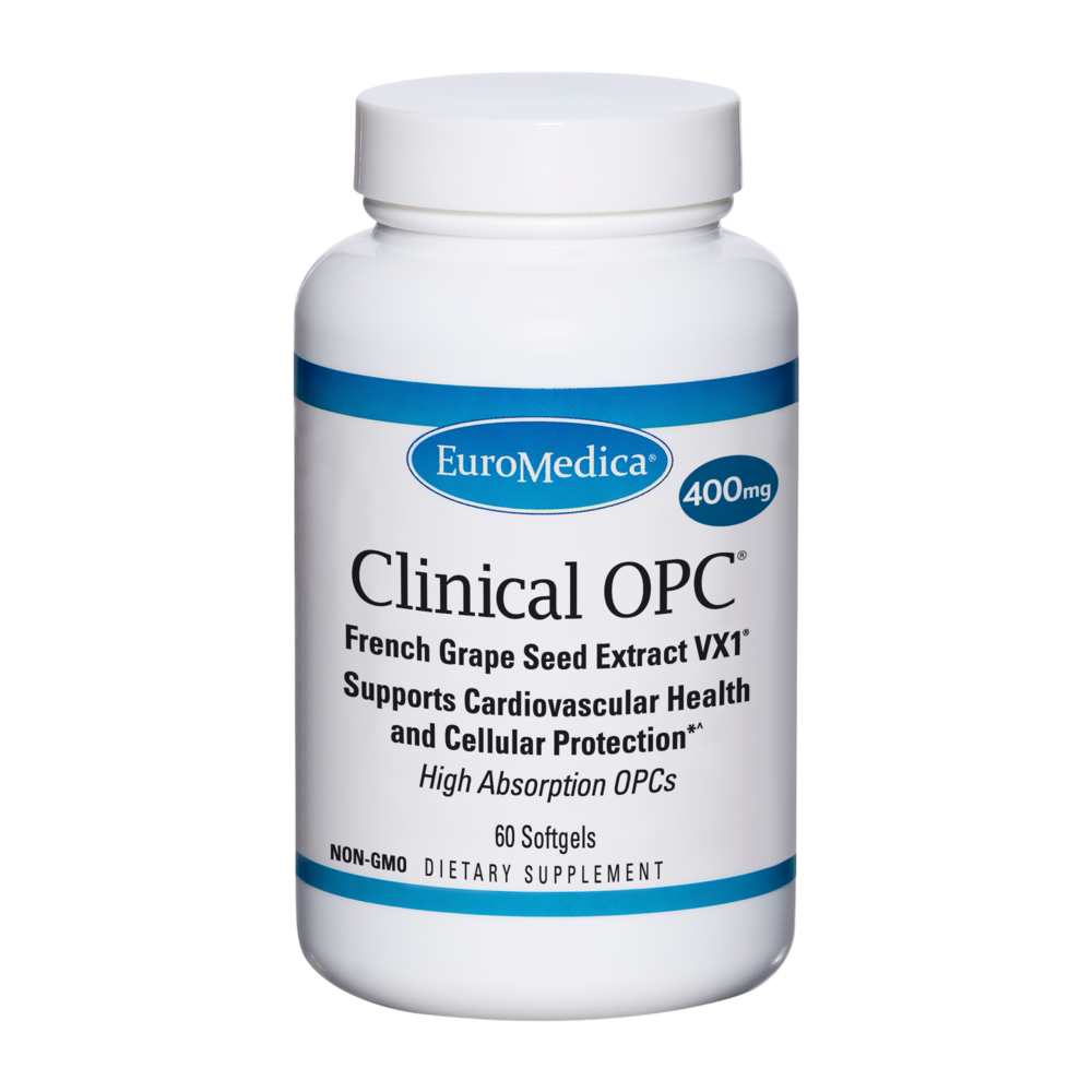 EuroMedica - Clinical OPC® - 400mg French Grape Seed Extract VX1®
