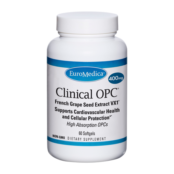 EuroMedica - Clinical OPC® - 400mg French Grape Seed Extract VX1®