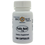 Bio-Tech Pharmacal - Folic Acid 5mg — view 1