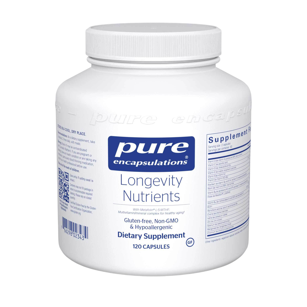 Pure Encapsulations - Longevity Nutrients 120 capsules
