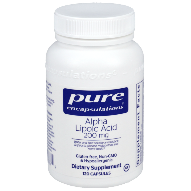 Pure Encapsulations - Alpha Lipoic Acid 200mg 120 capsules