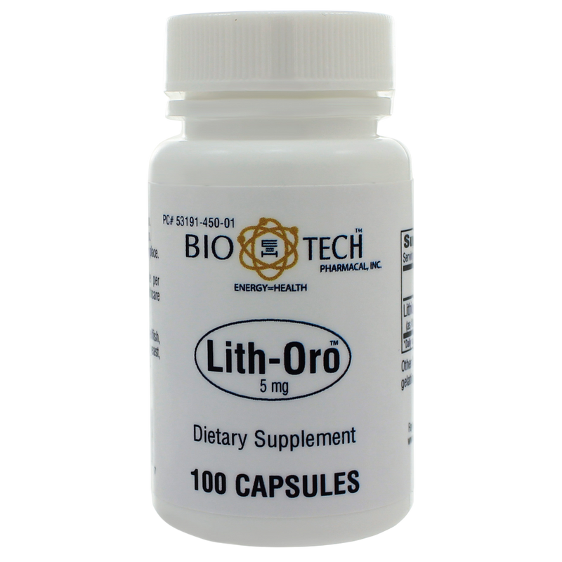 Bio-Tech Pharmacal - Lith-Oro 5mg