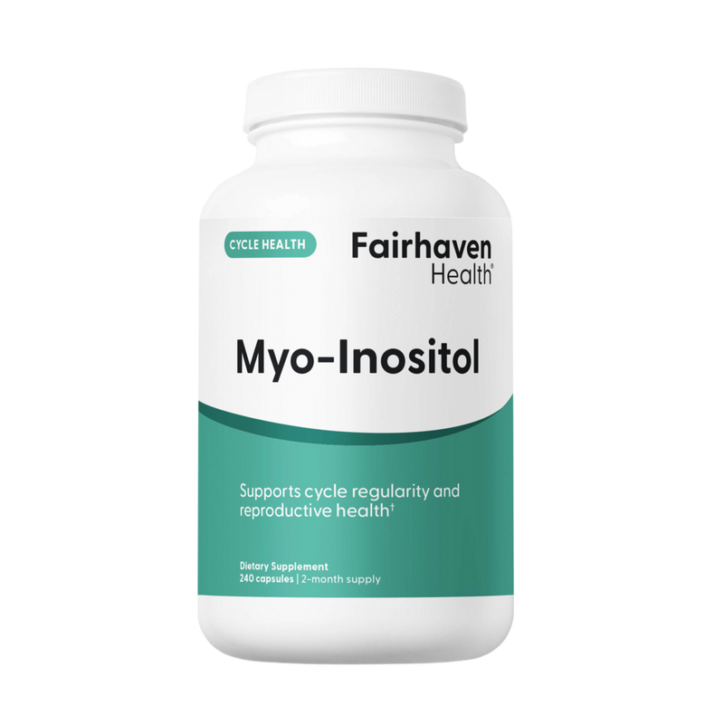 Fairhaven Health - Myo-Inositol Supplement for Women and Men 240 capsules
