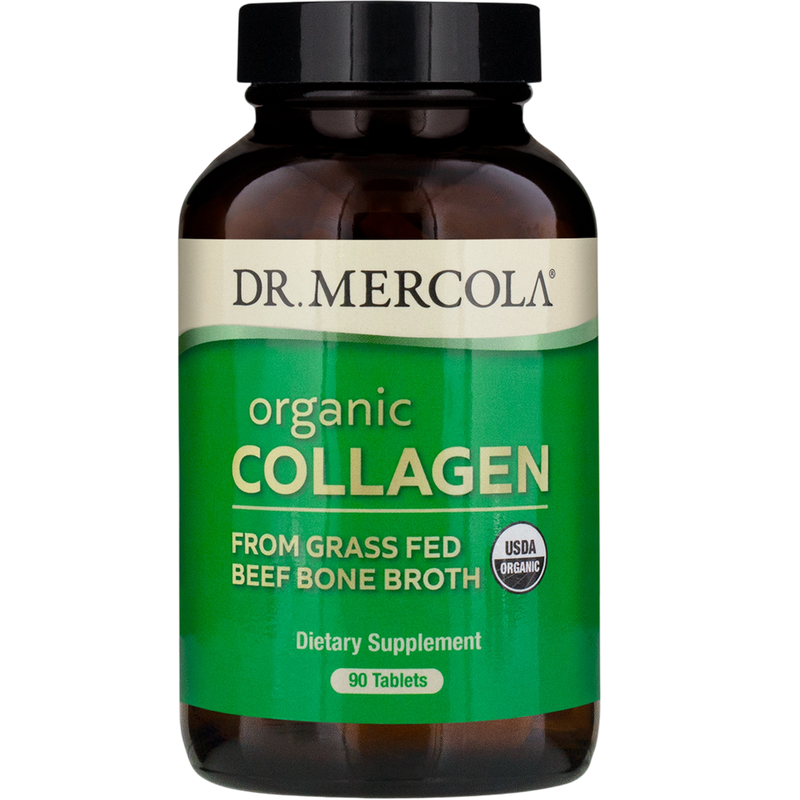 Dr. Mercola Premium Products - Collagen Organic Beef Broth 90 tablets