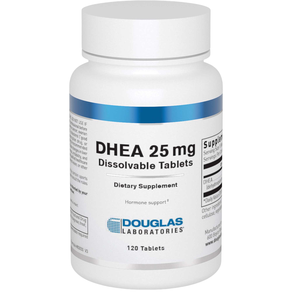 Douglas Labs - DHEA 25mg (Dissolvable Tablet) 120 tablets
