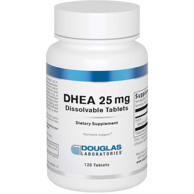 Douglas Labs - DHEA 25mg (Dissolvable Tablet) 120 tablets