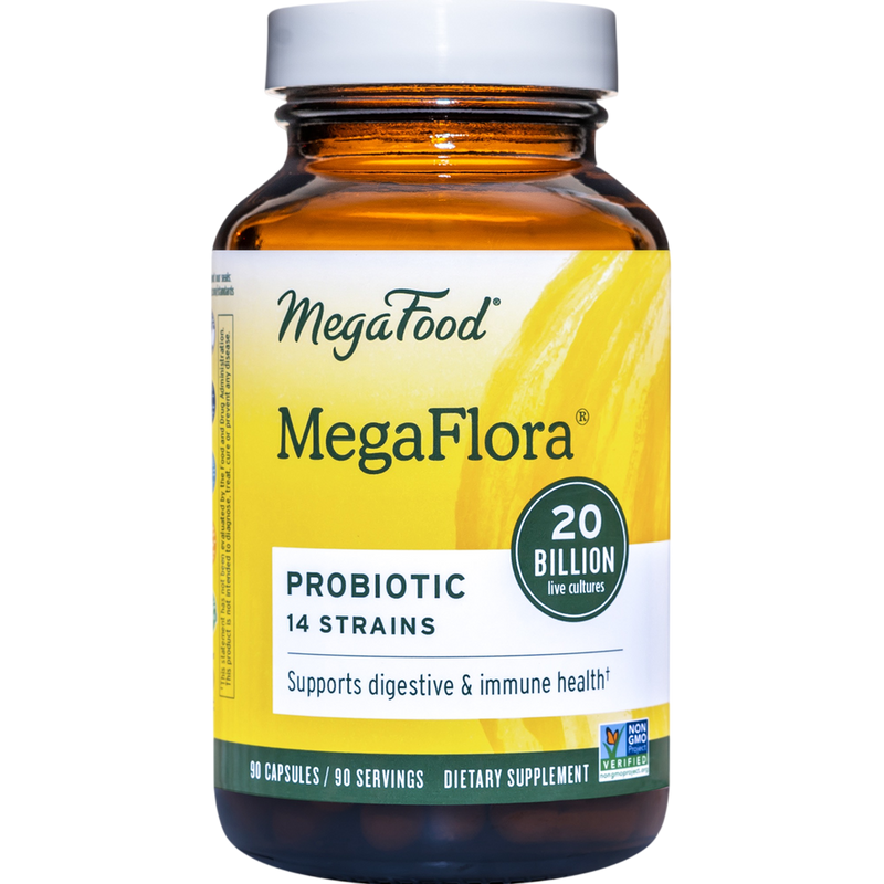 MegaFood - MegaFlora® Probiotic 90 capsules