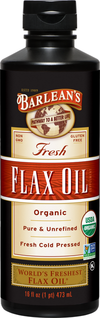 Barlean's Organic Oils - Flax Oil 473 Milliliters