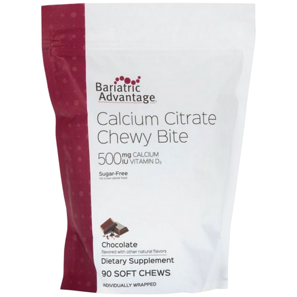 Bariatric Advantage - Calcium Citrate Chewy 500mg Chocolate