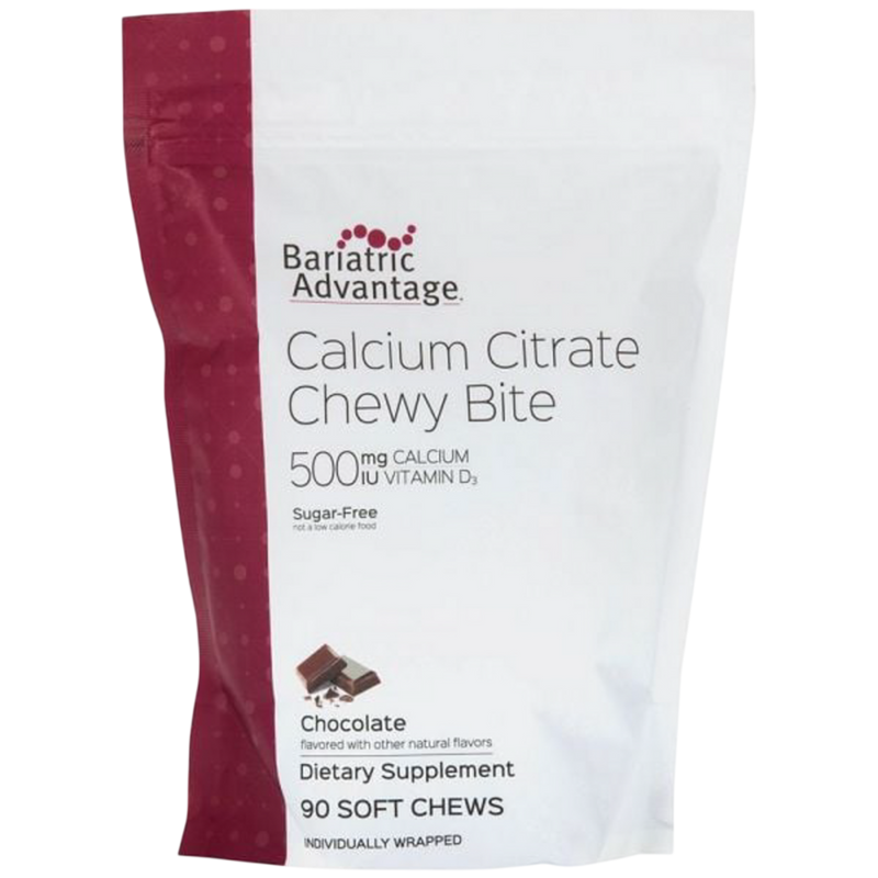 Bariatric Advantage - Calcium Citrate Chewy 500mg Chocolate