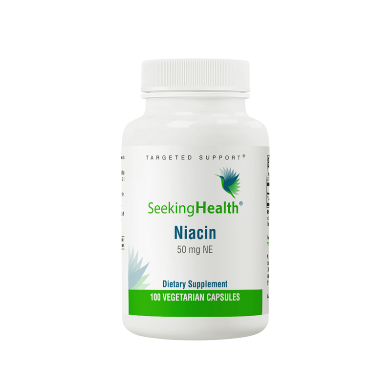 Seeking Health - Niacin 50mg Capsules