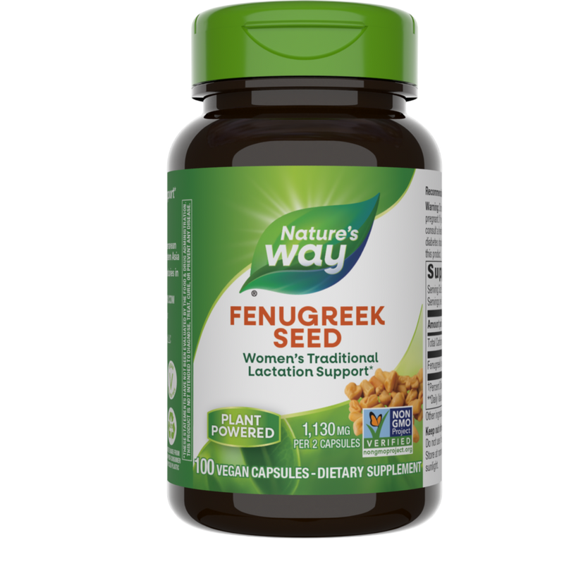 Nature's Way - Fenugreek Seed Capsules 100 capsules