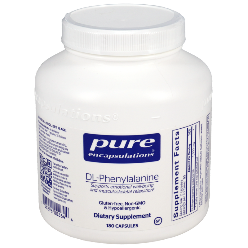 Pure Encapsulations - DL-Phenylalanine 180 capsules
