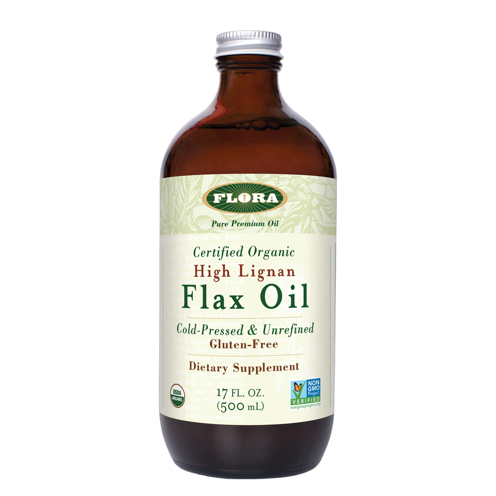 Flora - High Lignan Flax Oil Certified Organic