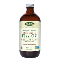 Flora - High Lignan Flax Oil Certified Organic