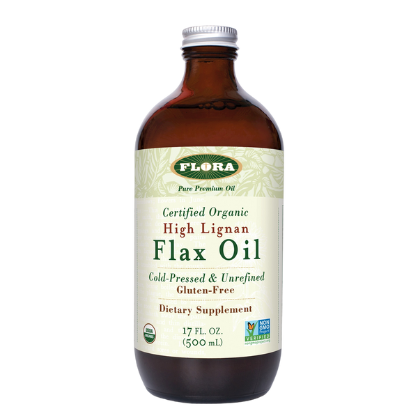 Flora - High Lignan Flax Oil Certified Organic